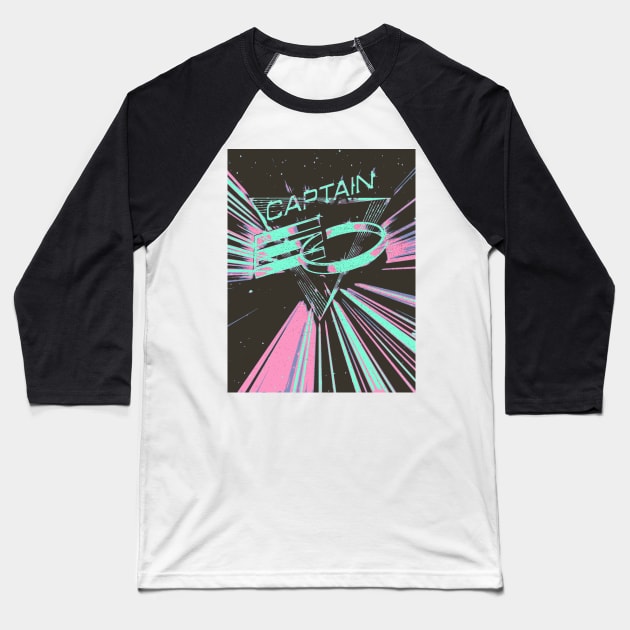 Captain EO Baseball T-Shirt by creativespero